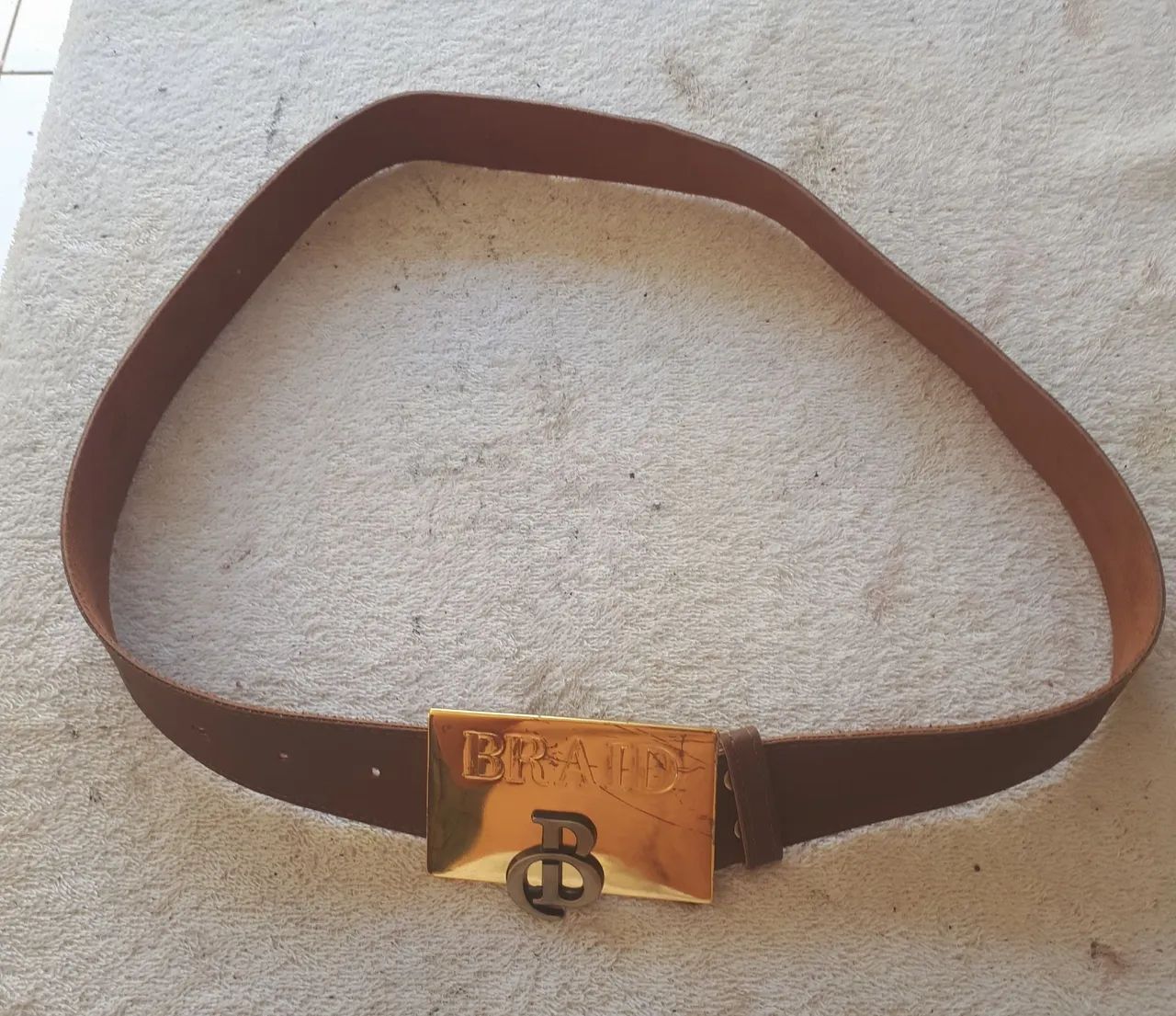 Cinto Braid usado com fivela - Foto 5