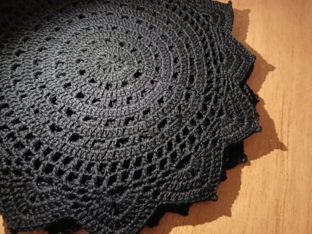 mesa posta de crochê - Foto 2