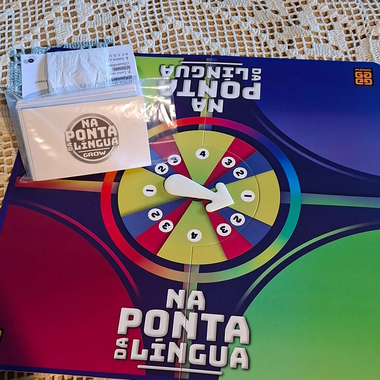 Jogo de Tabuleiro Na Ponta da Língua lindíssimo, ótimo estado - Foto 4