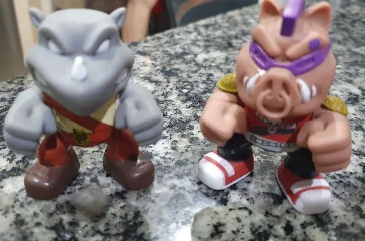 Coleção Toy Arts Tartarugas Ninjas completa bob's com 6