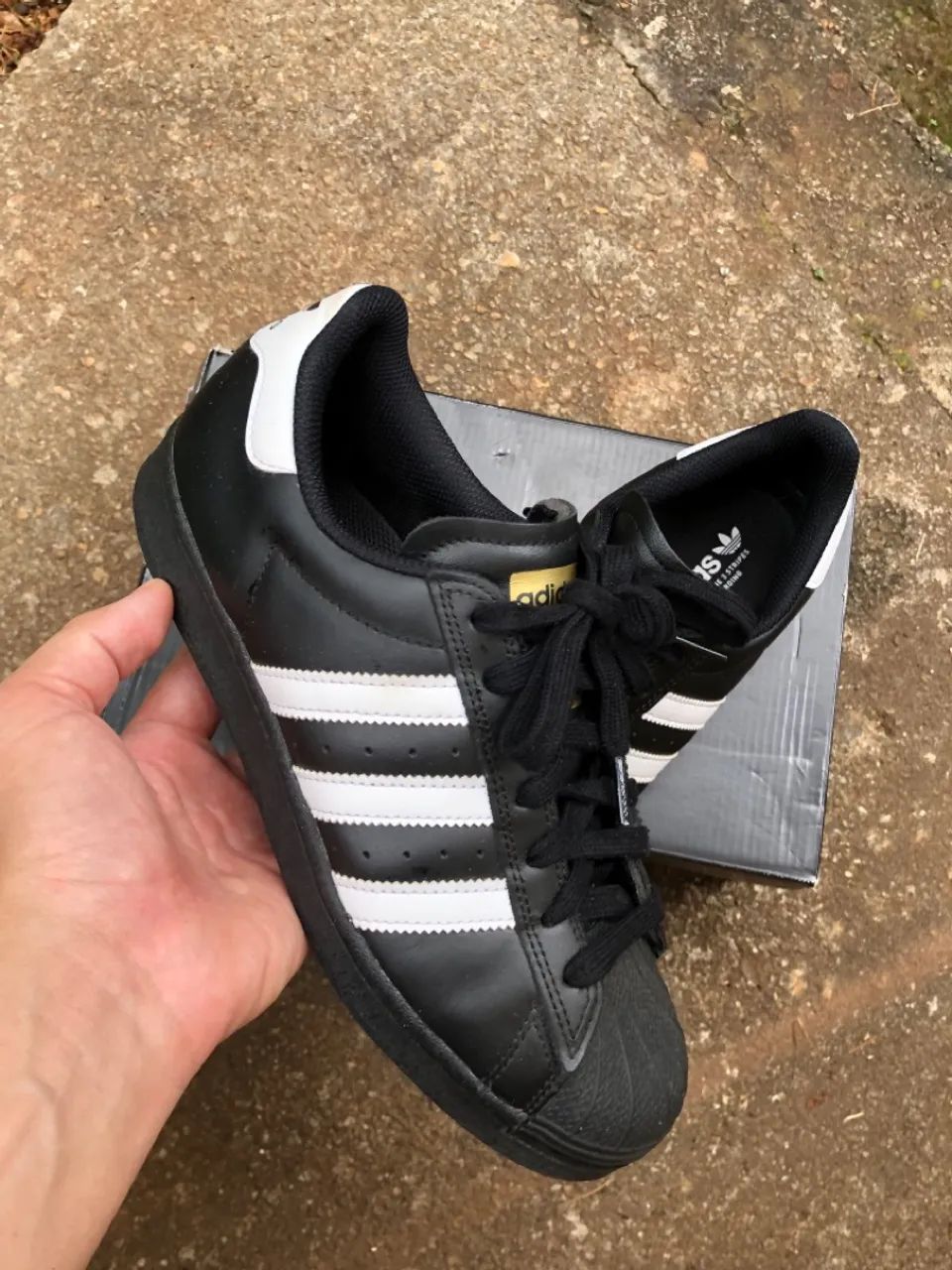 Tênis Adidas Superstar Preto