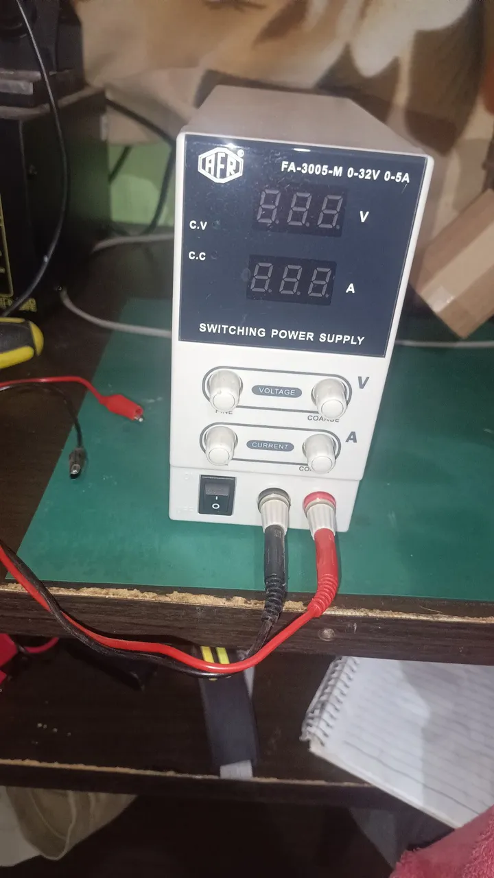Fonte de bancada afr 30 v 5 anper