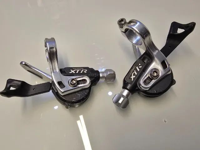 Par de Trocadores marcha Shimano XTR M970  3x9 velocidades  - Foto 2