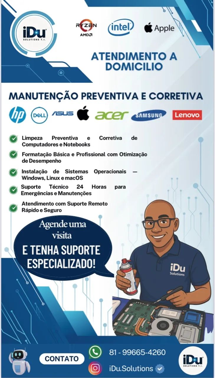 Técnico de Informática a Domicílio