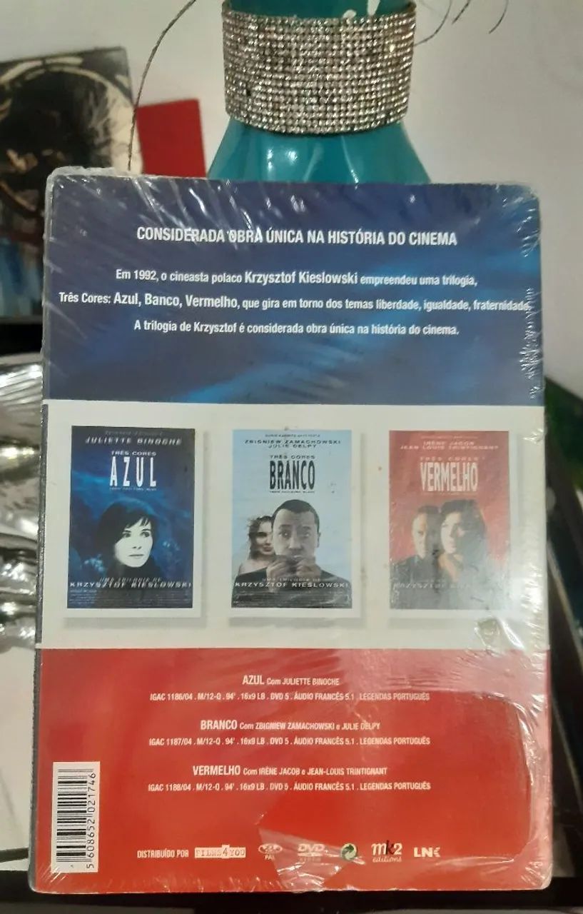 Trilogia de Cores - Krzysztof Kieslowski - DVD LACRADO  - Foto 2