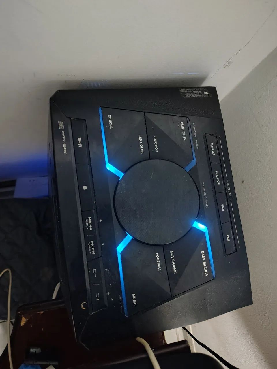 Caixa de som Sony com Cd player, USB, Bluetooth ( Apresenta erro Protect 03) - Foto 3