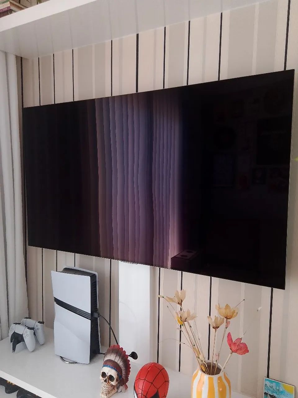 Tv OLED C2 55 polegadas semi nova - Foto 3