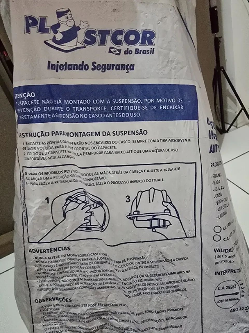 Vendo 8 capacetes de segurança  - Foto 4