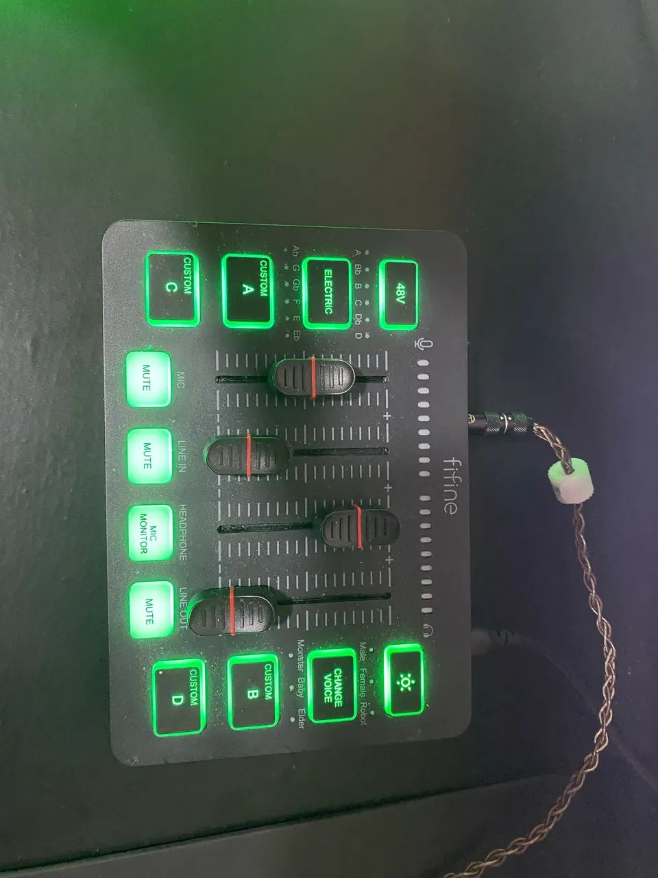 Mixer de áudio fifine - Foto 2
