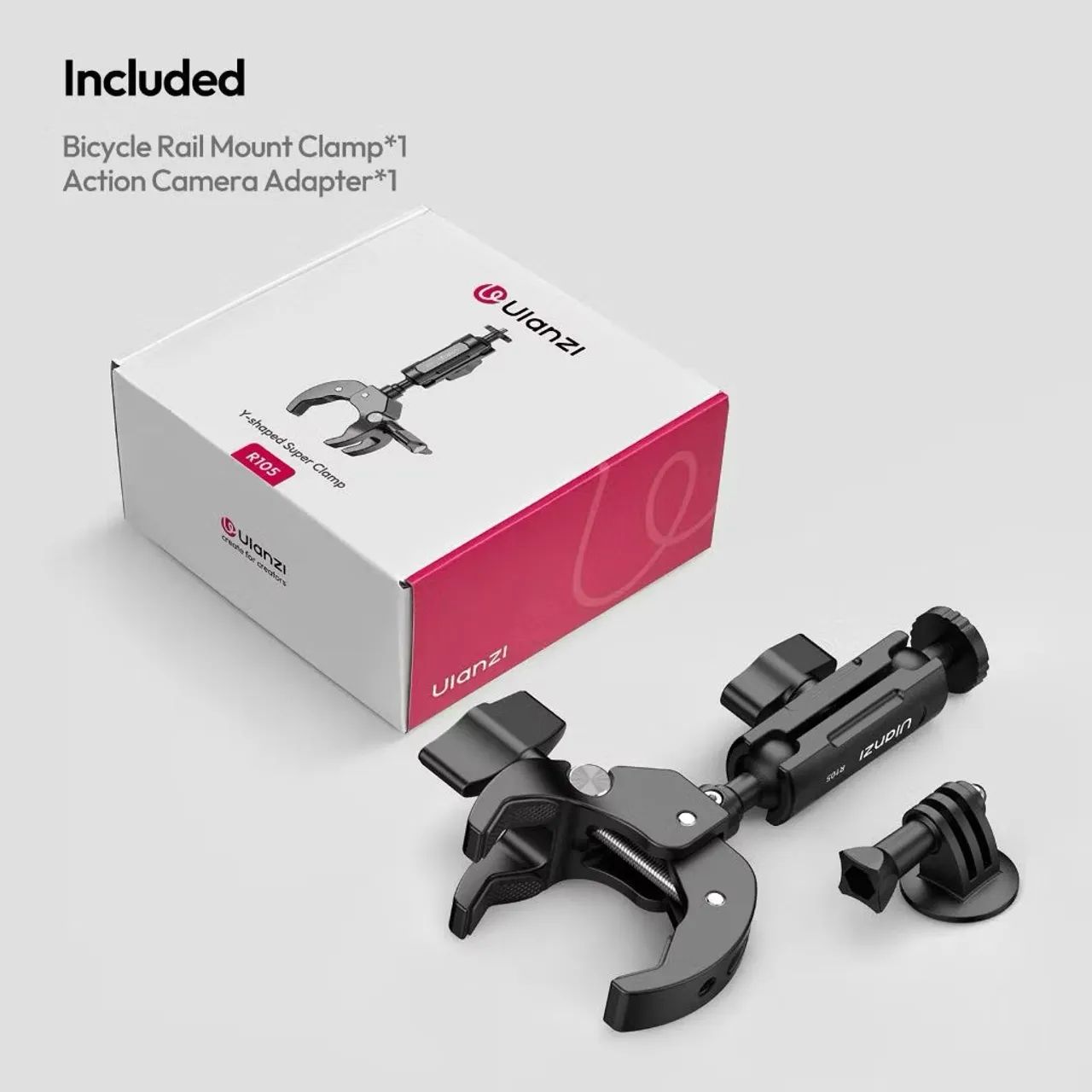 Suporte para Guidão com Adaptador GoPro Ulanzi R105 - Foto 5