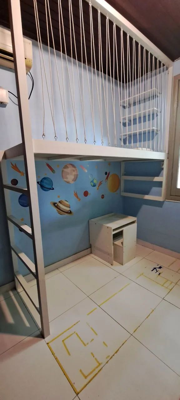 Estrutura em madeira para quarto infantil - Foto 3