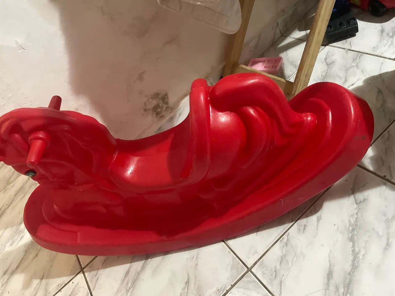 Cavalinho de brinquedo balanço  - Foto 3