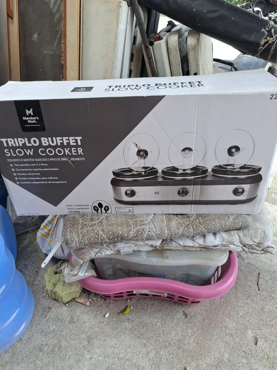 Vendo triplo buffet, novo na caixa prá vender logo desistir do negocio e desapegar!! - Foto 4