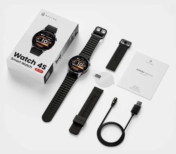 Smartwatch haylou watch 4s preto - Foto 5