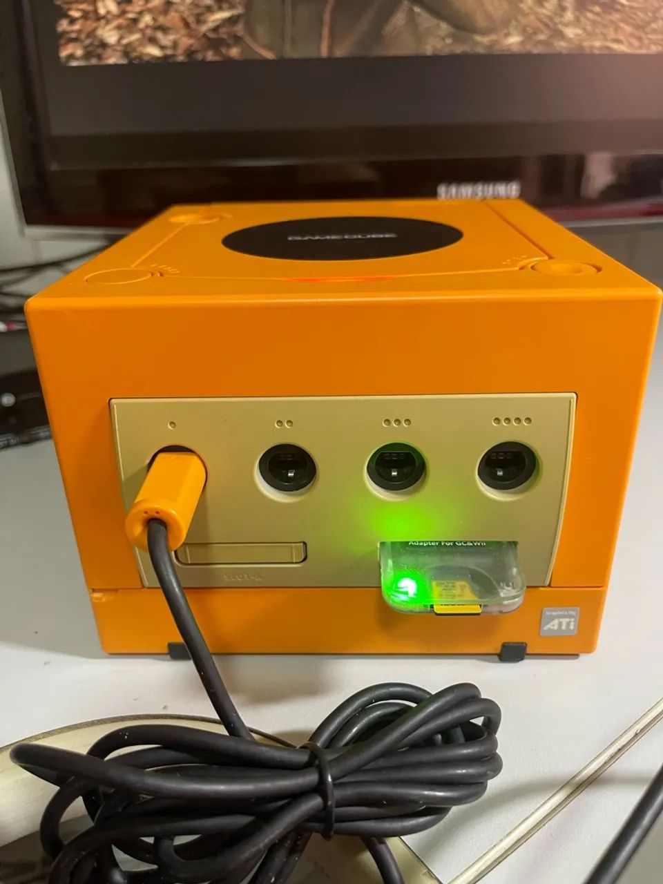 GAME CUBE LARANJA - Foto 3