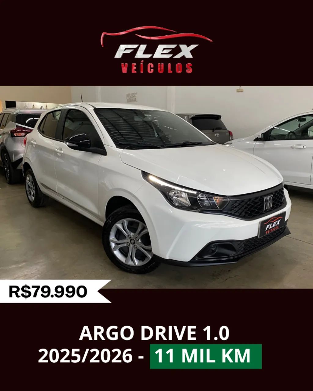 Fiat Argo Drive 1.0 6V Flex 2026