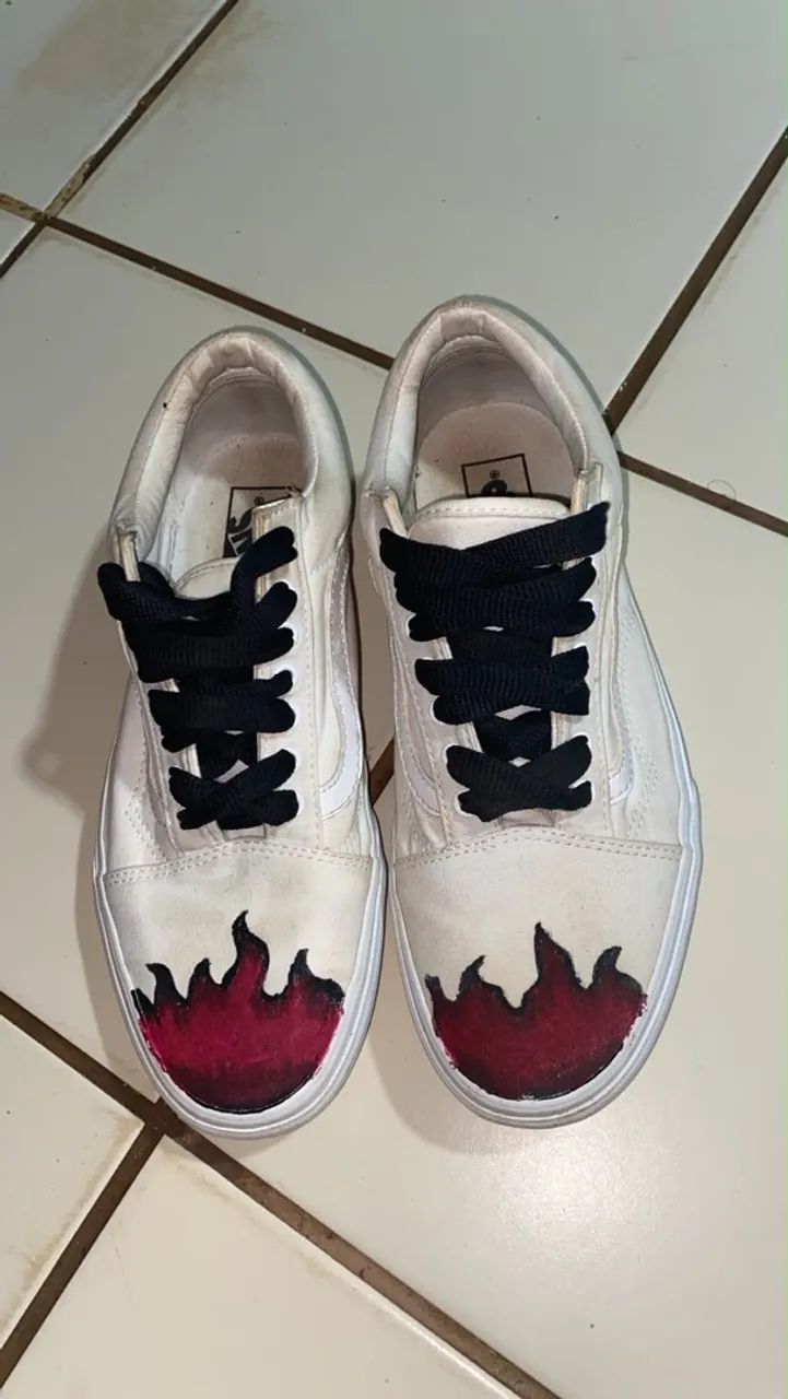 Tênis vans ?branco? original - Foto 2