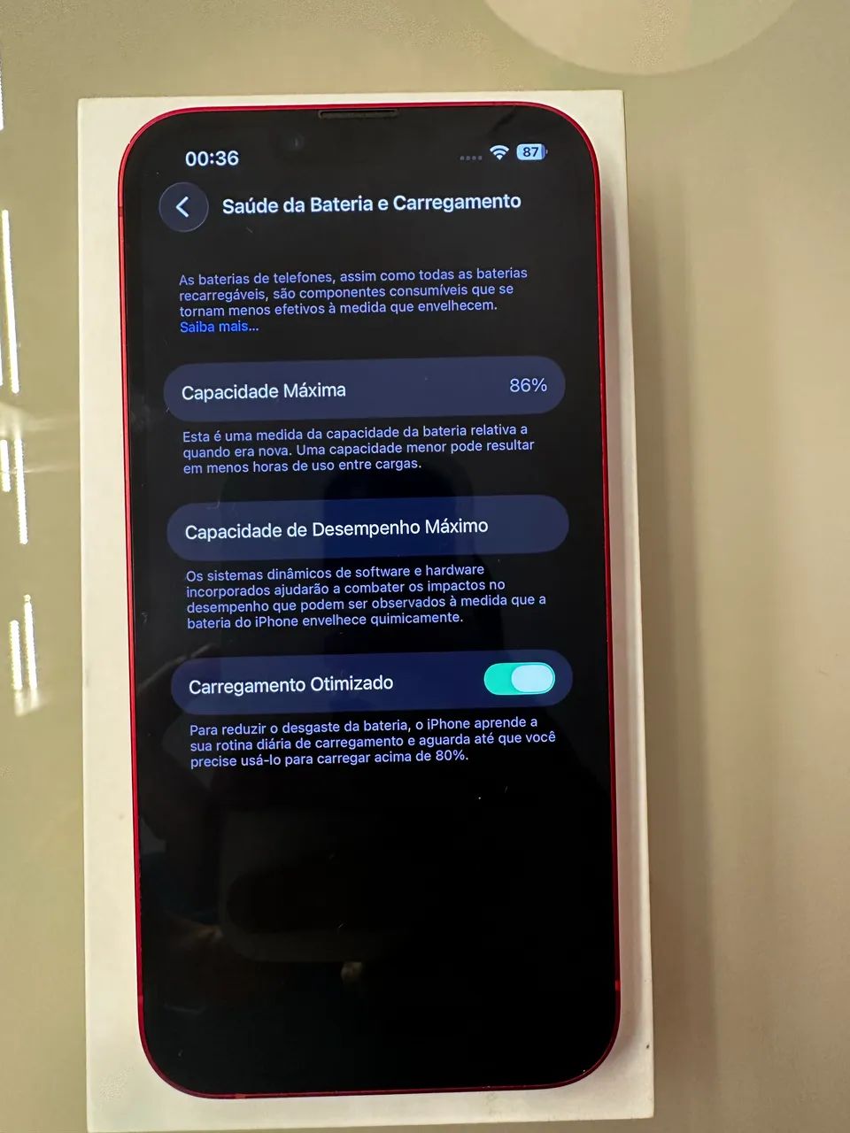 IPHONE 14 VERMELHO  - Foto 4
