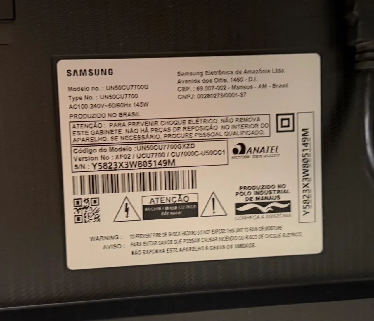 TV Samsung 50 polegadas  - Foto 3