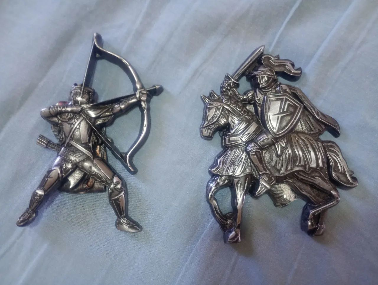 2 medalhas guerreiros 