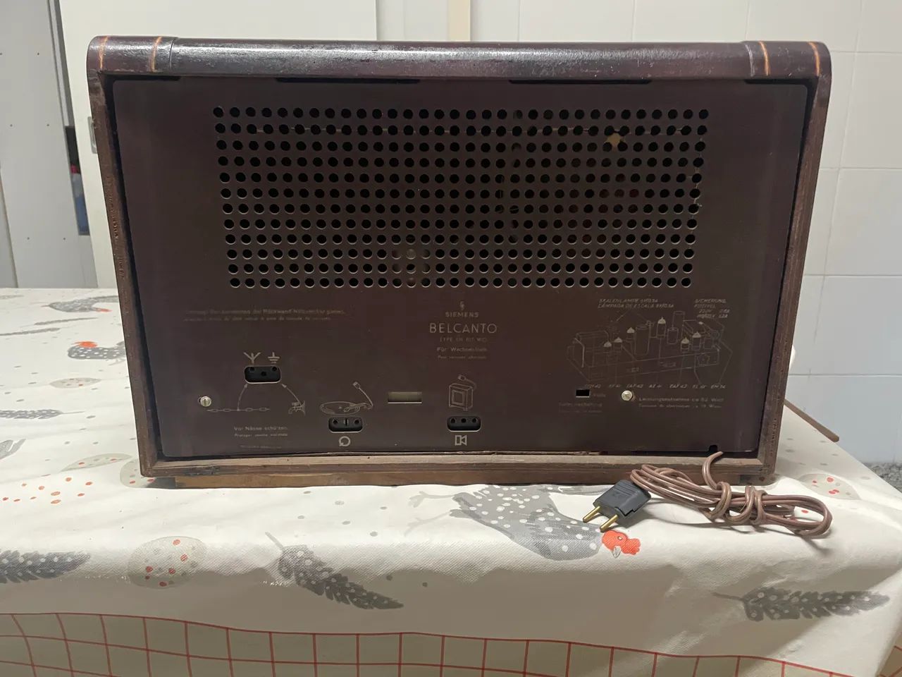 Rádio Siemens alemão  - Foto 2