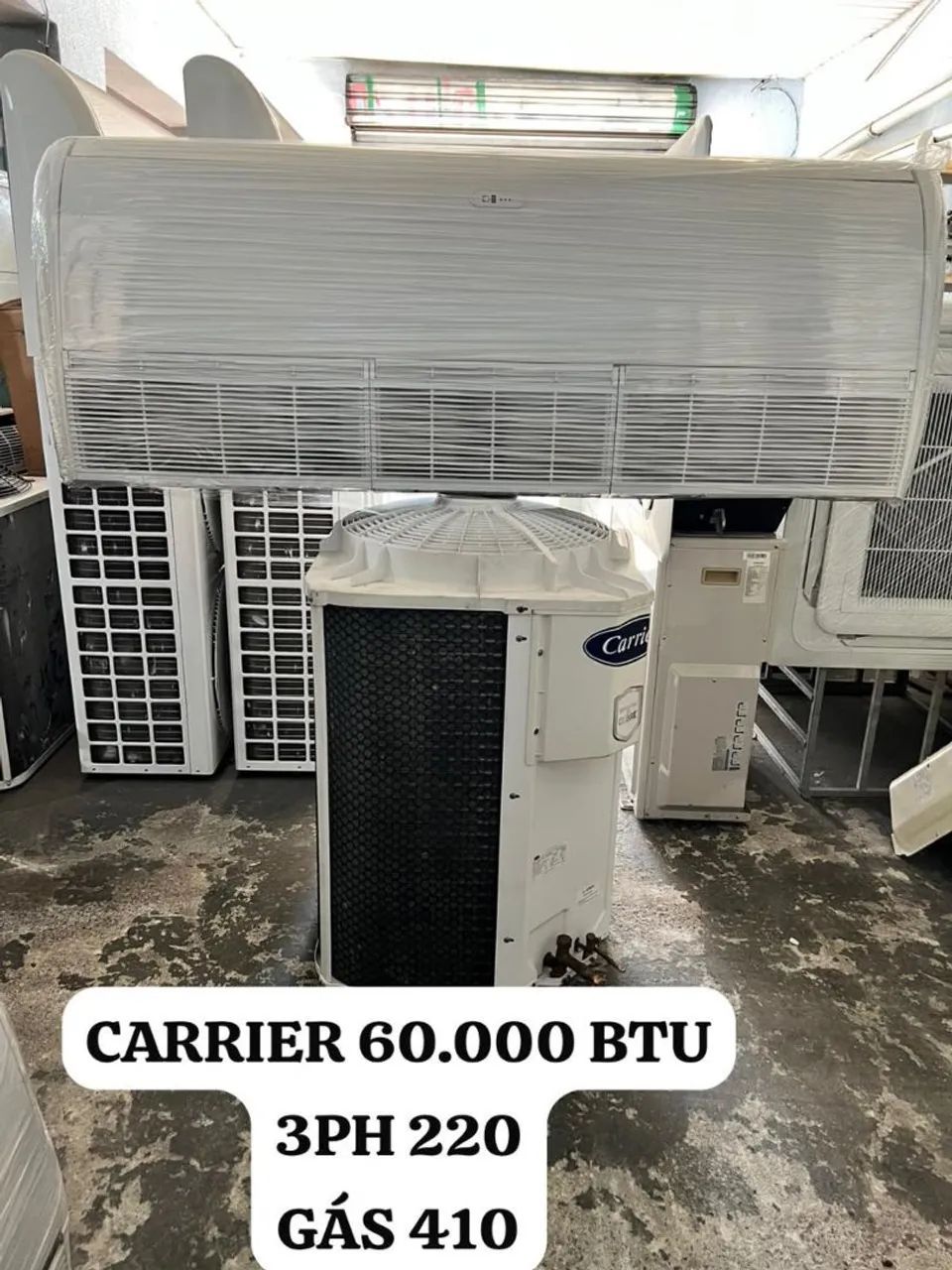 Ar condicionado piso teto 60.000 btus - Foto 2