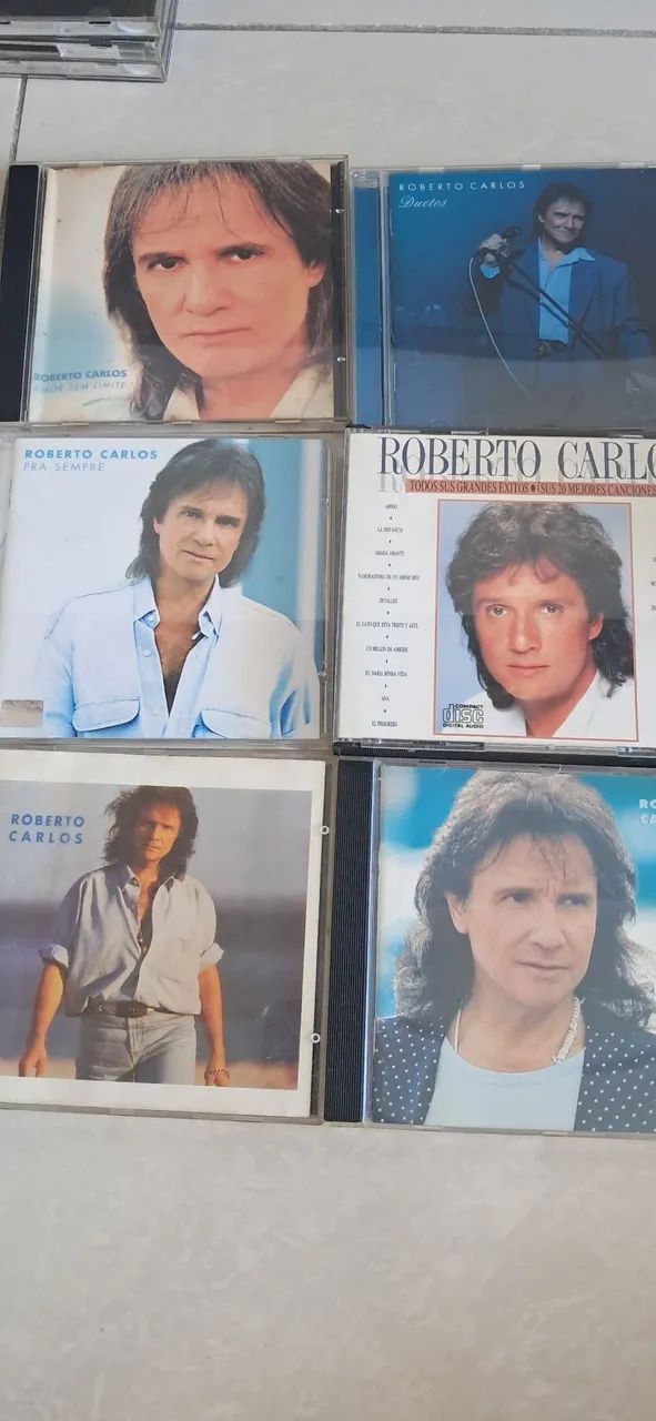 Cds antigos de Roberto Carlos