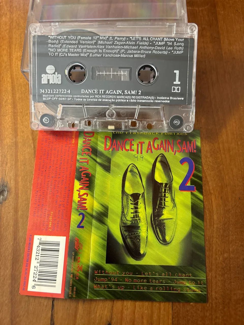 Dance It Again, Sam! 2 - The Flashback Remixes - Fita Cassete Original - Foto 2
