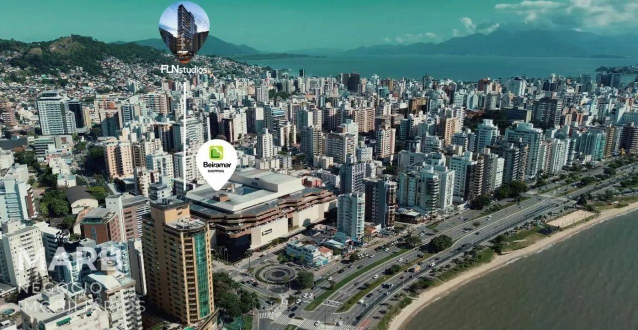 Studio com 1 dormitório à venda, 30 m² por R$ 803.185,02 - Centro - Florianópolis/SC - Foto 2