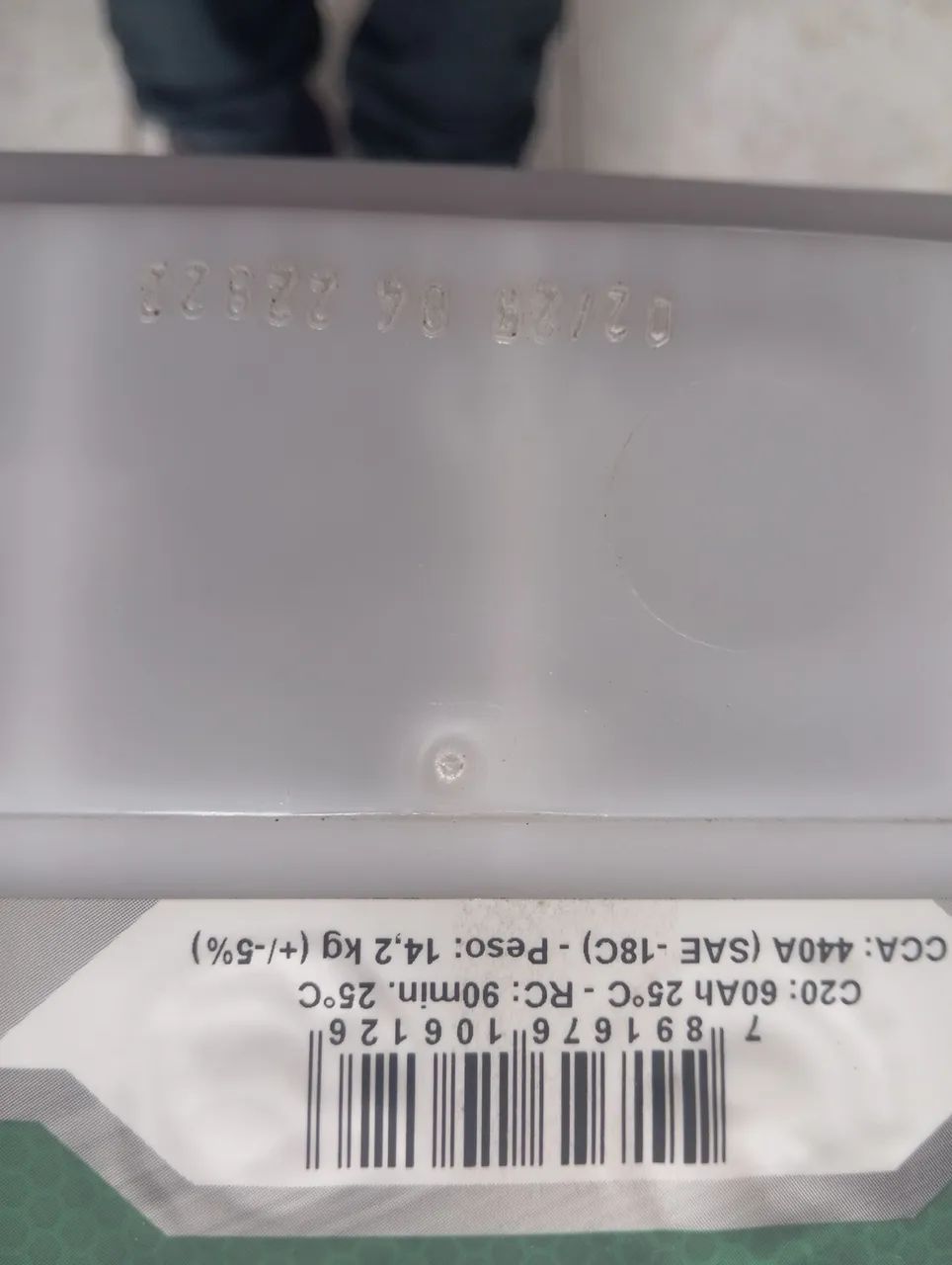 Bateria usada - Foto 2