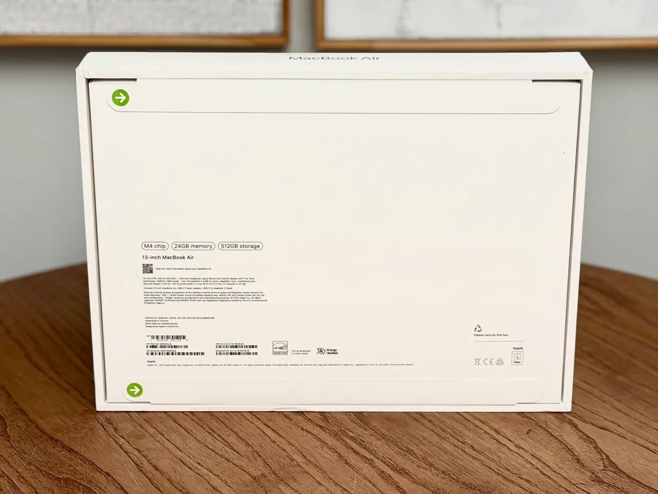 MacBook Air 13 Polegadas M4 24GB 512SSD SKY BLUE - Novo/Lacrado - Foto 2