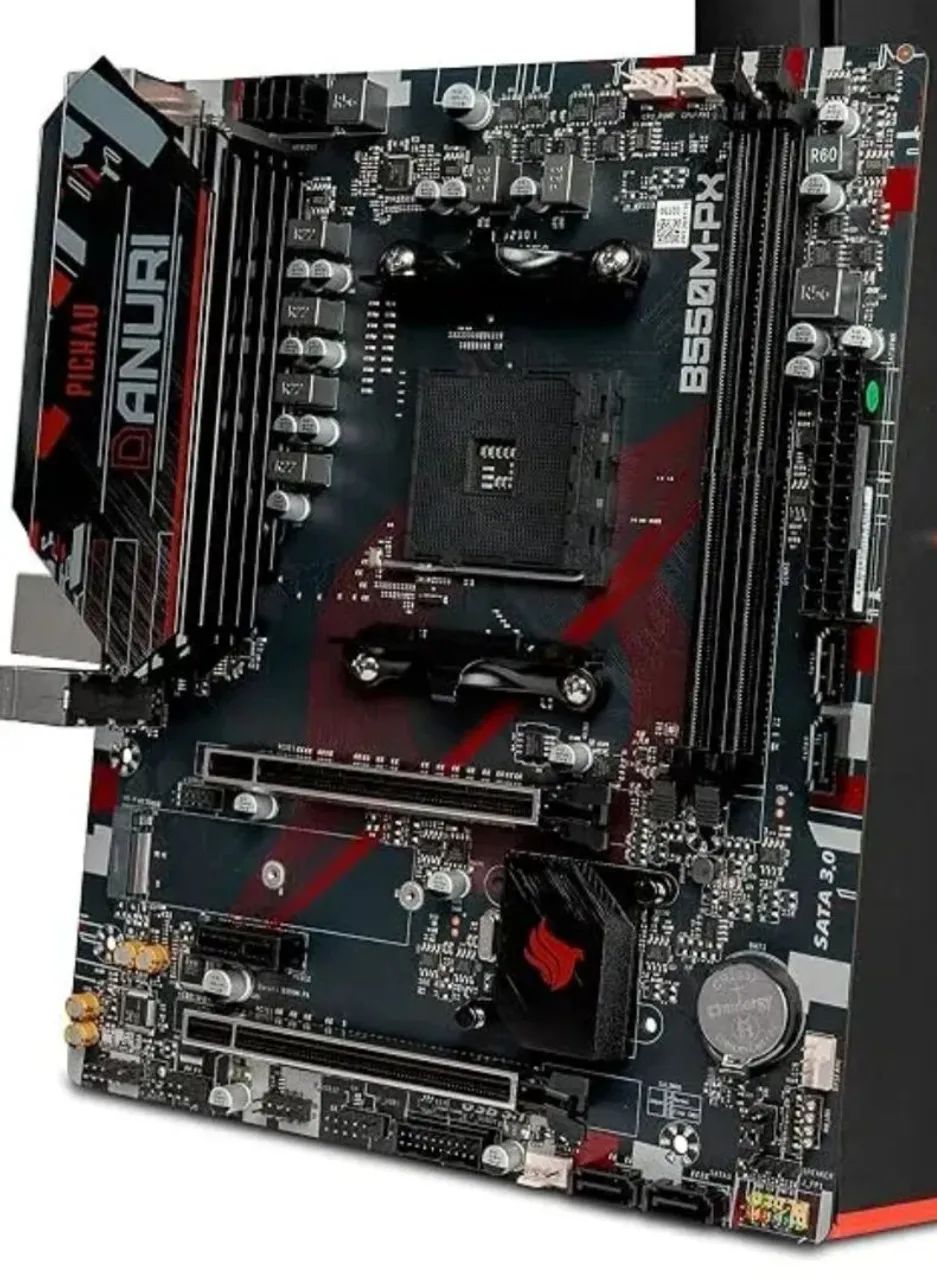 Placa-mãe Pichau Danuri B550M-PX (com defeito)