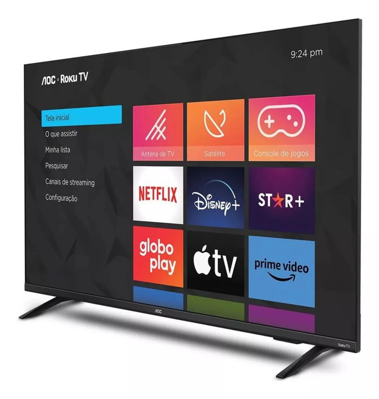 TV Roku 43? Smart - Wi-Fi, Streaming, Pouco Uso, Funcionando Perfeitamente