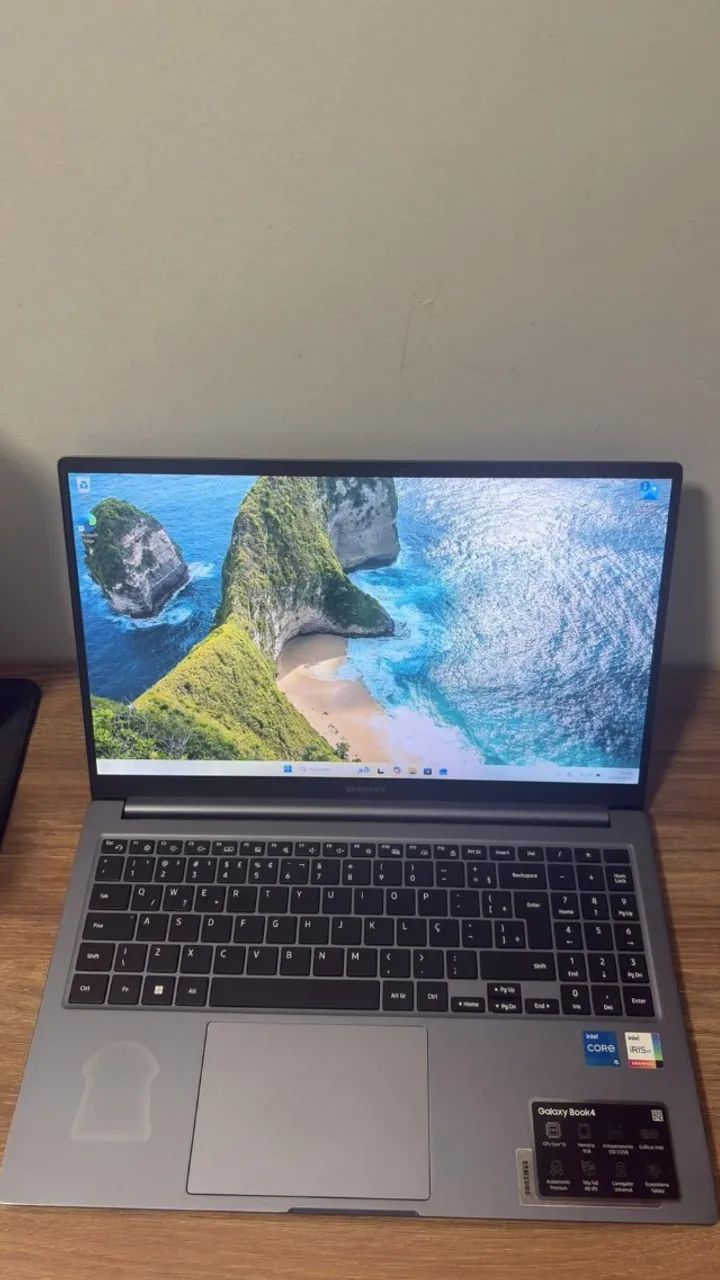 (PRODUTO 2) NOTEBOOK SAMSUNG BOOK 4 USADO - 256GB DE SSD - Foto 4