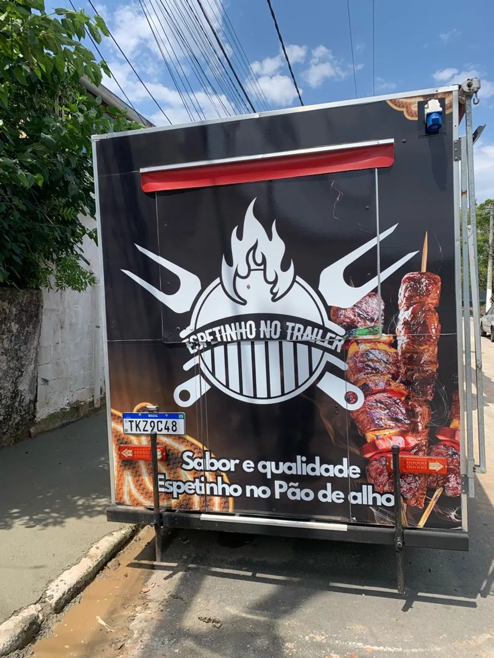 Trailer pronto para uso dimensões 3,5 x 2,00 x 2,30  - Foto 3