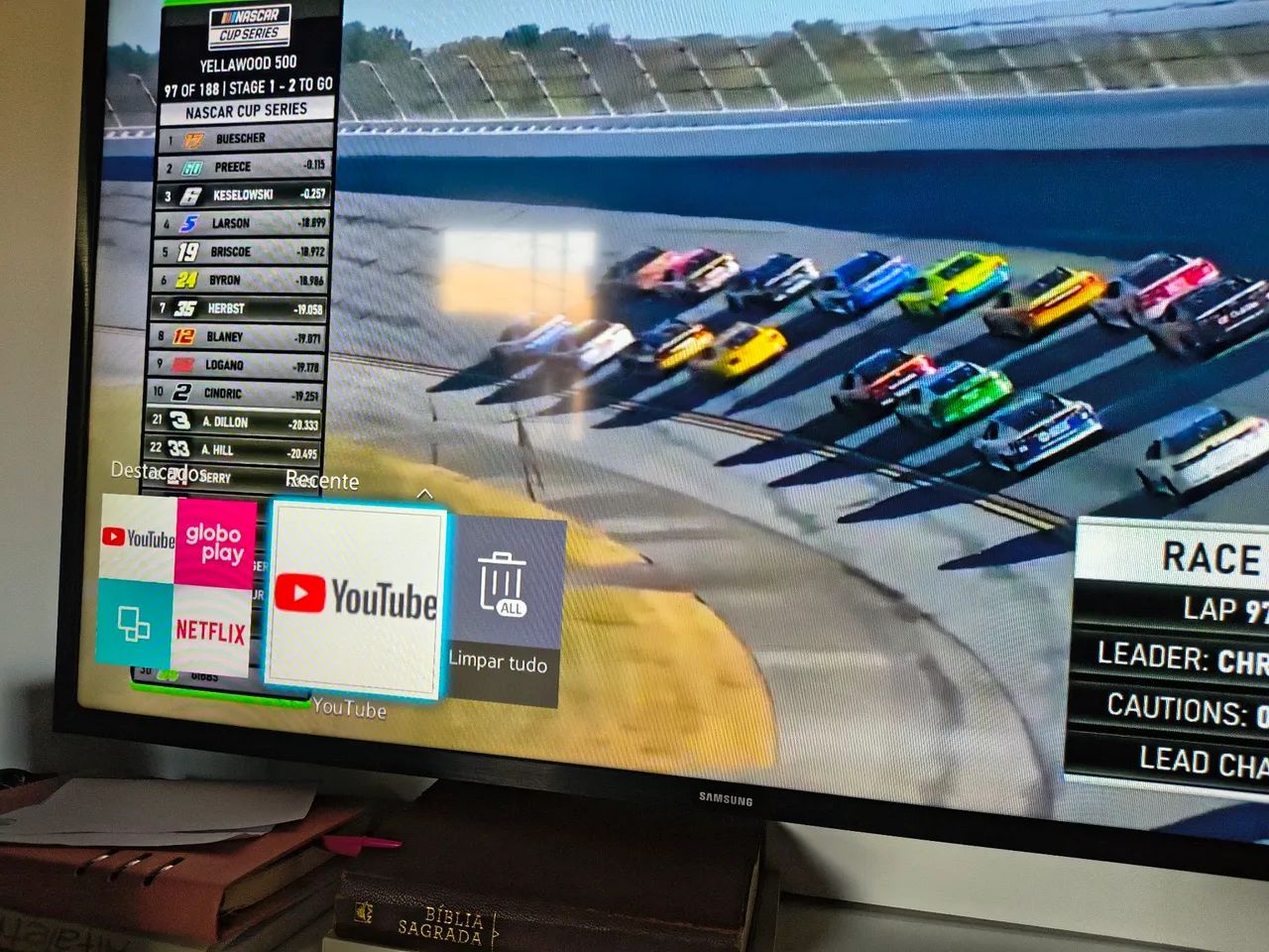 Tv smart Samsung led Full HD 43 polegadas semi nova - Foto 3