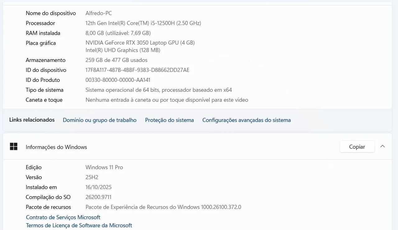 Vendo Notebook Dell G15 com 3050 - negociável  - Foto 5