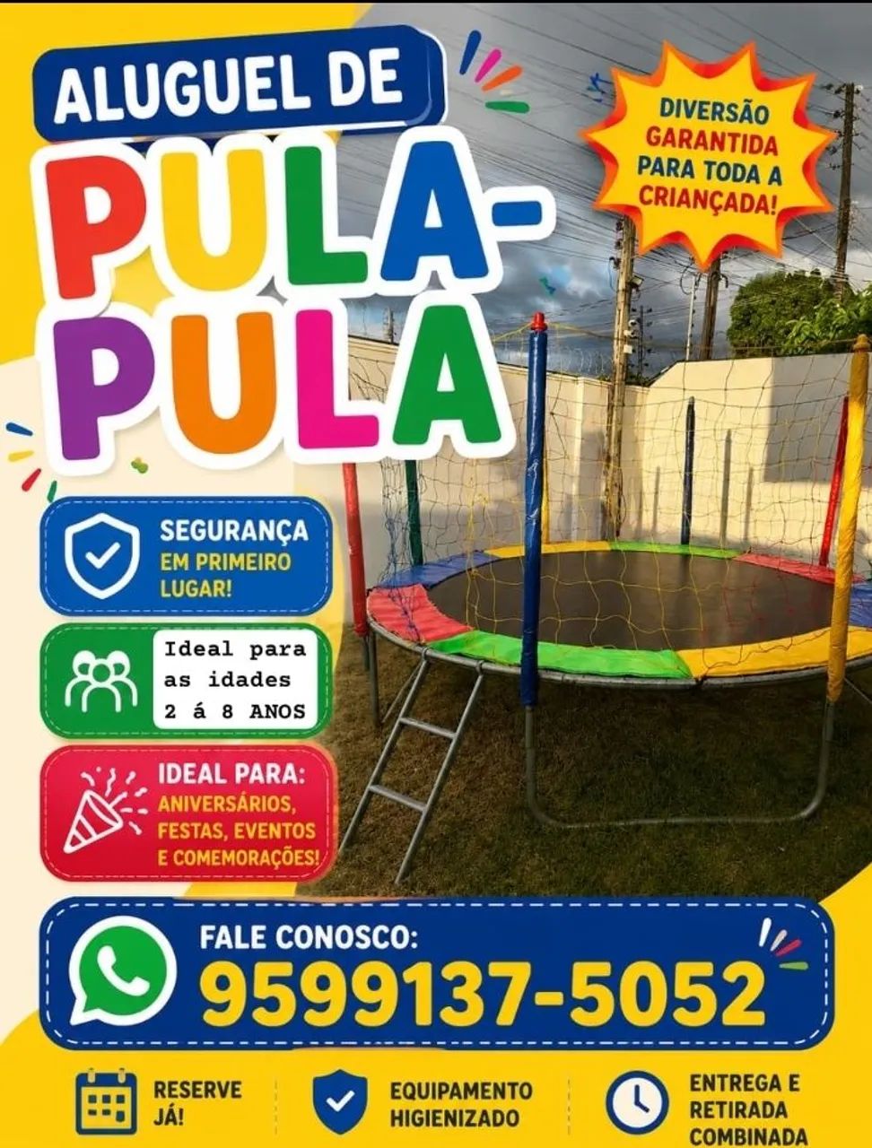 Aluguel de Pula-pula