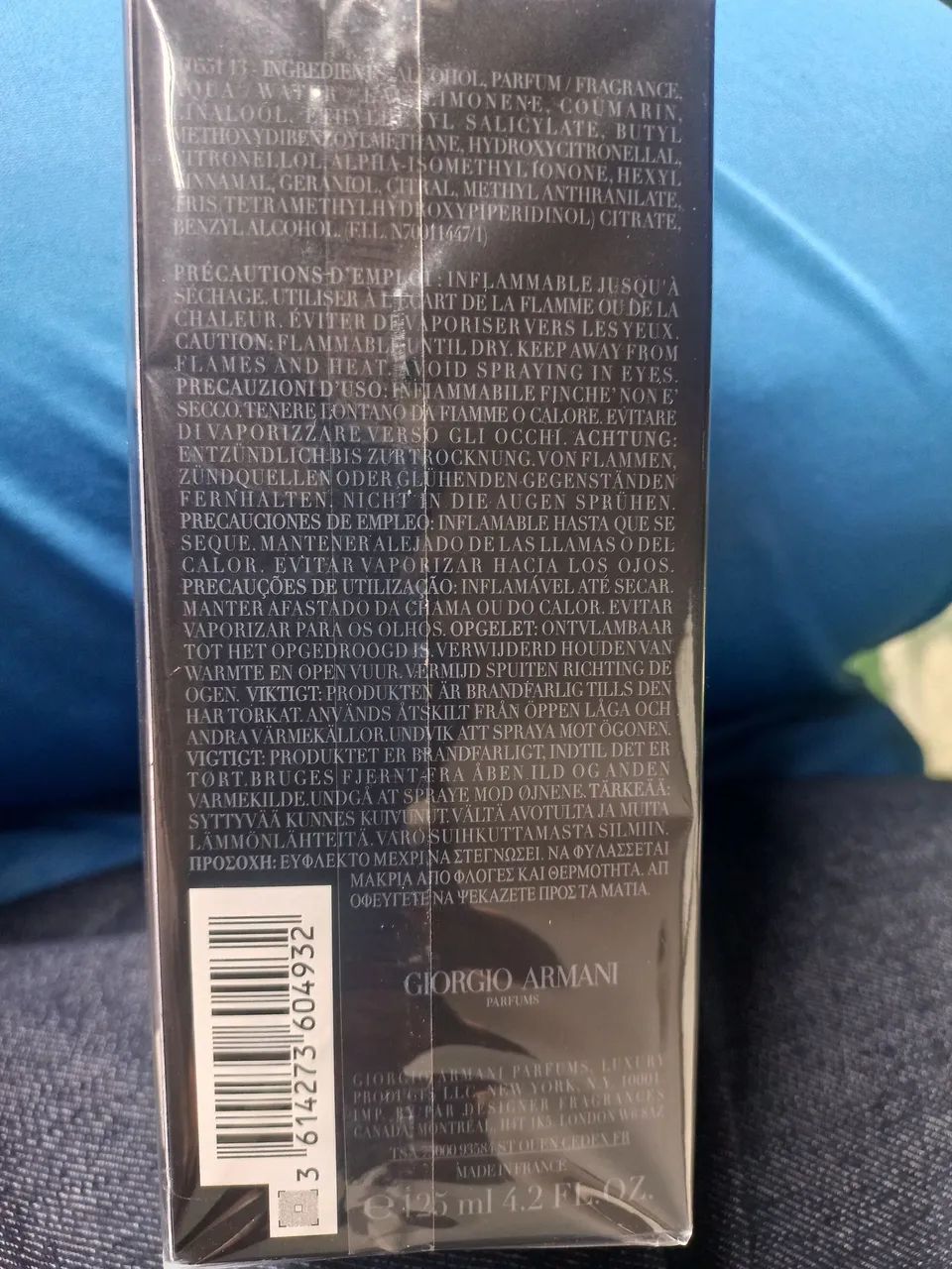 ORIGINAL PARFUM ARMANI CODE 