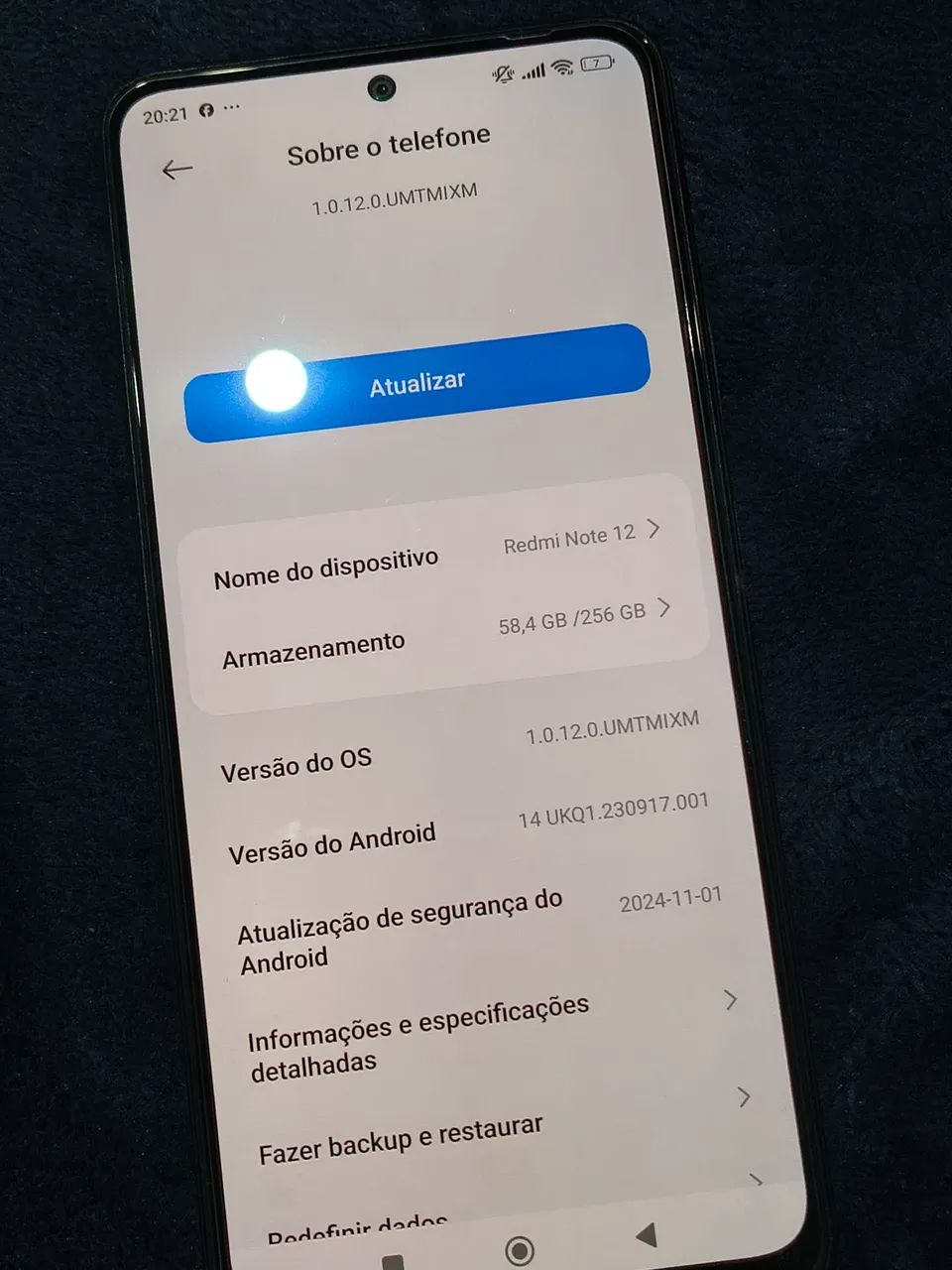 Vendo redmi note 12 256 giga 8 ram  todo original  - Foto 2