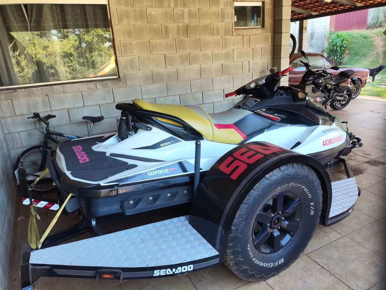 Carreta para jet ski diferenciada