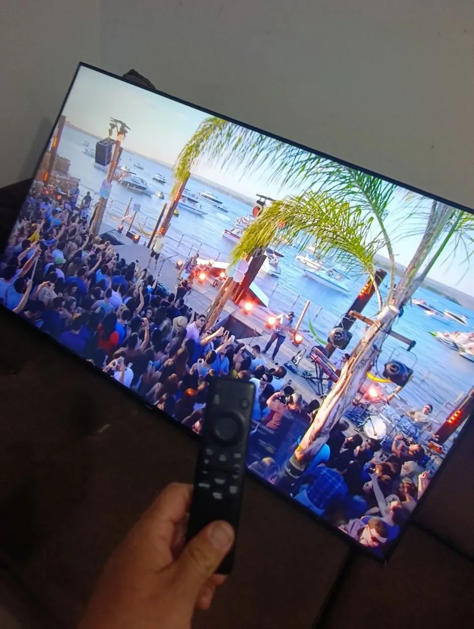 Tv Samsung 55 polegadas Android modelo 2025 4k - Foto 4