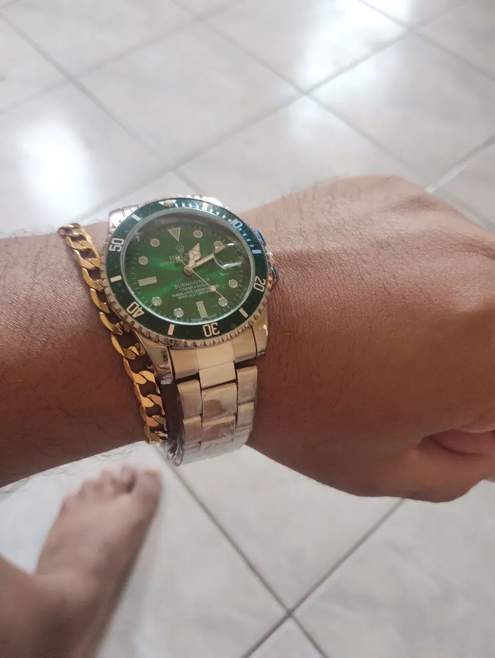 Relógio RLX submariner  Hulk - Foto 4