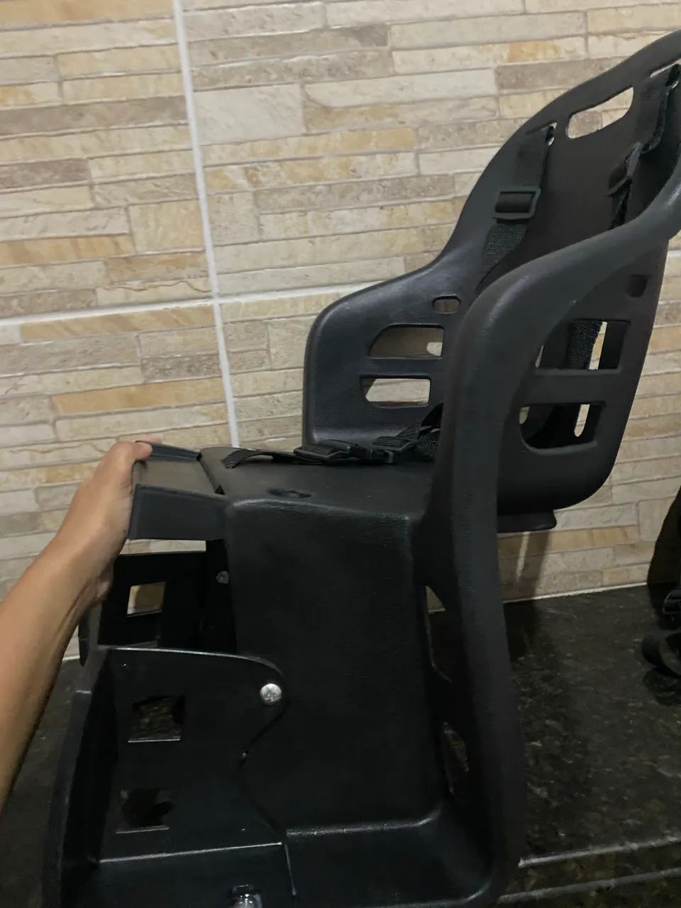 Cadeirinha de bicicleta para garupa  - Foto 2