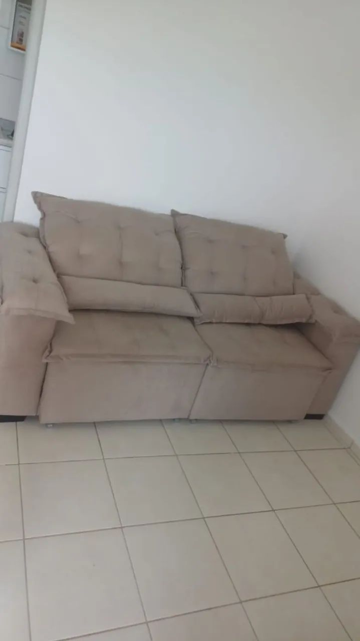 Sofá reclinável