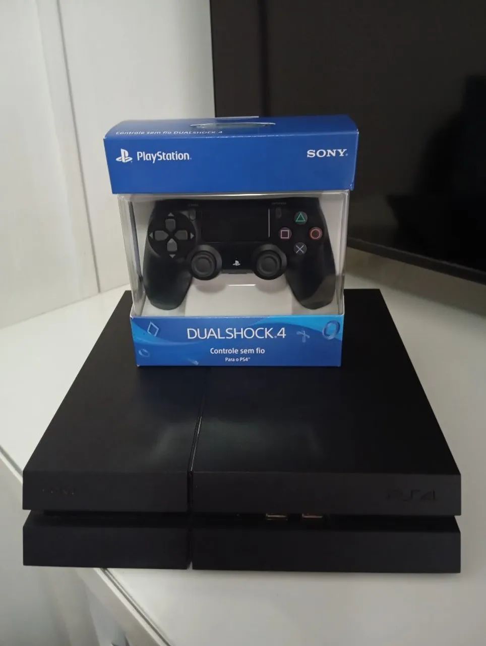 PS4 500gb + 1 controle original novo - Foto 2