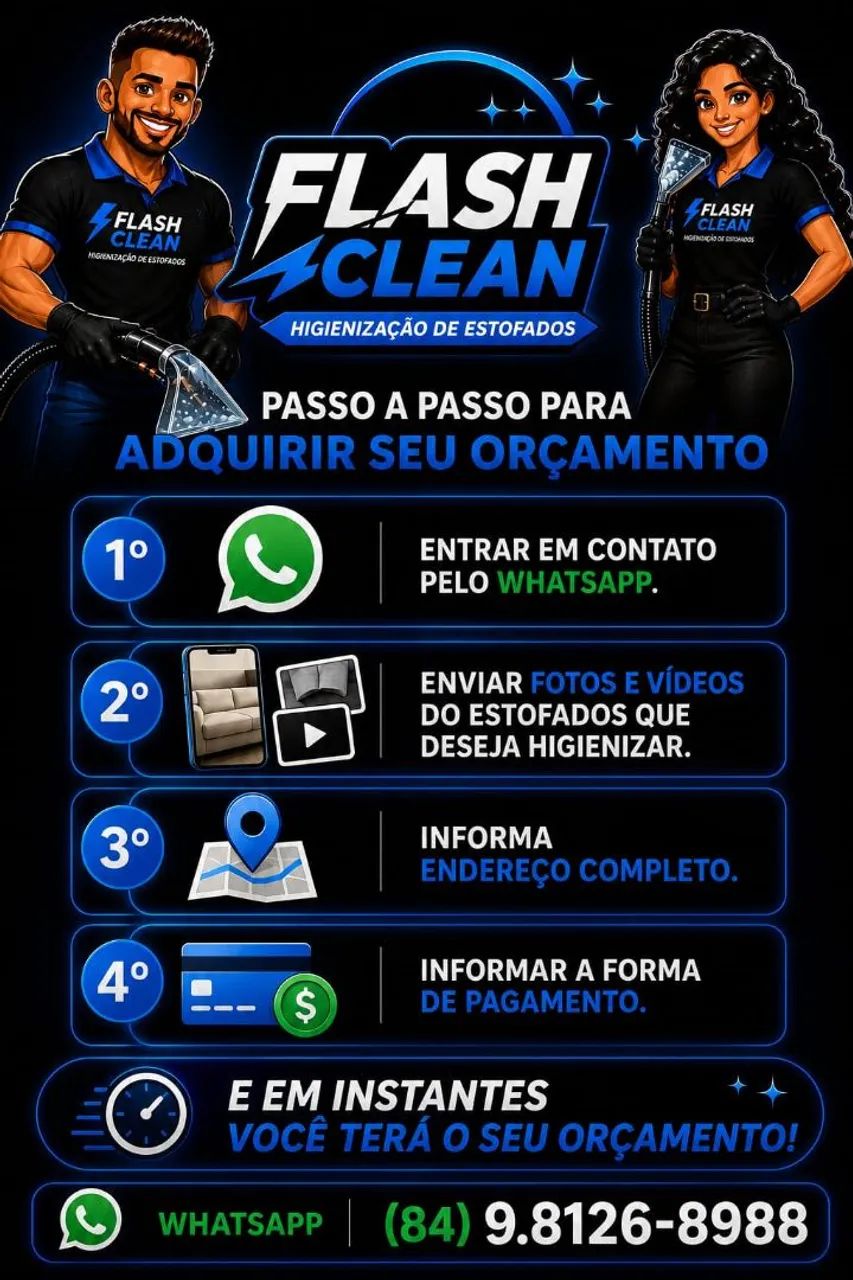 Flash Clean Higienização de Sofás e Estofados - Atendimento Domiciliar - Foto 2