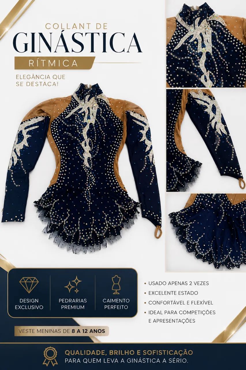 Collant ginástica rítmica 