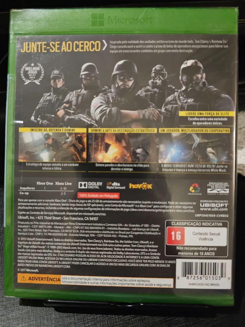 Rainbowsix Siege Xbox One - Lacrado - Foto 2