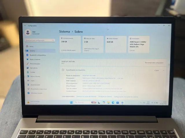 Notebook Ryzen 5  - Foto 5